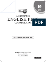 English Communcative Class 10 Teachers Hand Book