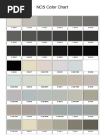 NCS Colour Chart Overview | PDF | Color | Art Media
