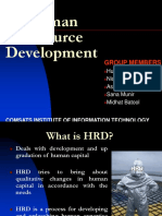 Human Resource Development: Group Members