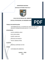 Trabajo de Investigación Contaminación