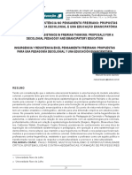 Insurgência e resistência no pensamento freiriano