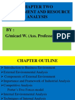 Chapter Two Environment and Resource Analysis