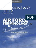 09-Terminology Talk (Article 1) - Air Force Terminology Is Airborne e