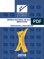 Corporacion Calidad Modelo de Excelencia e Innovacion 2018 PDF