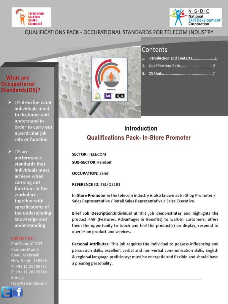 QP in Store Promoter | PDF | Sales | Employment