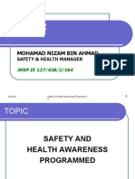Safety & Health Awareness Programme