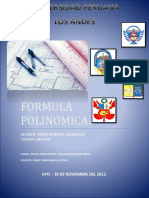 Formula Polinomica - Monografia.
