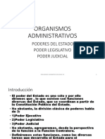 Organismos Administrativo-poderes Del Estado