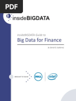 Guide To Big Data For Finance