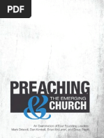 Download Preaching  the Emergent Church by rjmr1983 SN42013607 doc pdf