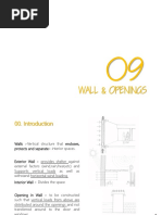 09 - Walls & Openings