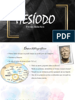 HESÍODO y PÍNDARO