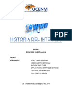 Historia Del Internet