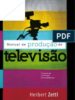 Sistemas de produção de televisão: pré-produção, produção e equipamentos técnicos