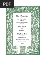 1824 - John Ingles's Narrative of Mary Draper Ingles's Mid-18th c. Captivity and Escape