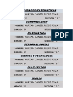 Habilidades Matematicas