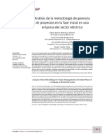 Análisis de La Metodología de Gerencia PDF