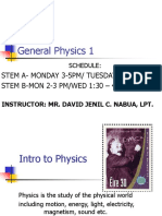 General Physics 1: Stem A-Monday 3-5Pm/ Tuesday 2-5 PM STEM B-MON 2-3 PM/WED 1:30 - 4:30 PM