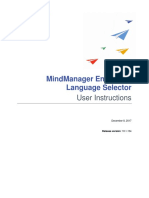 MindManager Enterprise Language Selector