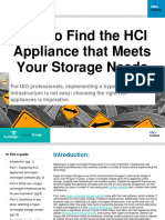 E Guide Find The HCI Appliance That Meets Your Storage Needs
