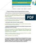 Un Folleto Temático, Informativo y Explicativo Donde Presente La Siguiente Información