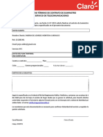 1 - Formulario T - Rmino de Contrato