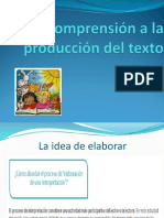 De la comprensión a la producción del texto.ppt