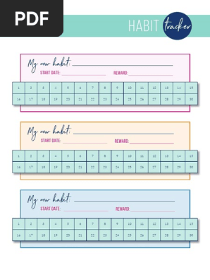 Habit tracker