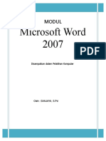 Modul Pelatihan Ms Word 2007