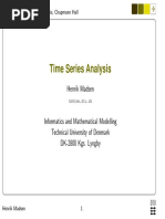 Time Series Analysis: Henrik Madsen