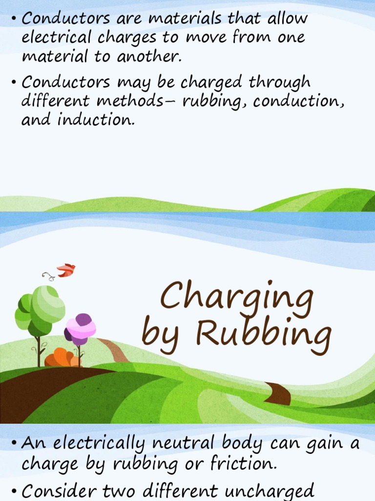 Charging by Rubbing Explained | PDF | Electric Charge | Electron