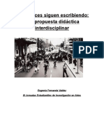 Los Lápices Siguen Escribiendo: Una Propuesta Didáctica Interdisciplinar