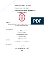 Empleo de Frio en La Conservacion de Alimentos y Alimentos Congelados y Empleo Del Frio en La Conservacion de Alimentos Refrigerados