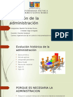 Evolución de La Administraciónokey