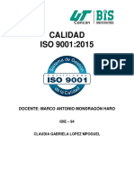 ISO 9001 Calidad Gestión