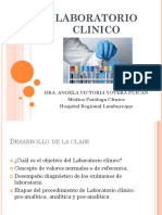 Laboratorio clínico: objetivos y fases del proceso