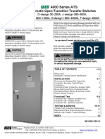 Asco 4000 Series Ats Operators Manual PDF