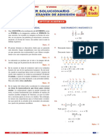 3er Solucionario de 4to Grado