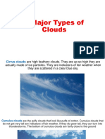 4 Types of Clouds