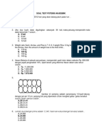 Soal Test Potensi Akademik