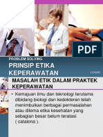 Prinsip Etik Dan Penyelesaian Masalah Legal