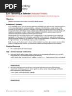 1.2.2.5 Lab - Becoming A Defender - ILM