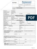 P G ADMN 009 01 Travel Authorization Form