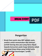 Analisa Break Event Point BEP