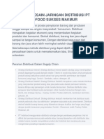 Analisis Desain Jaringan Distribusi PT Indofood Sukses Makmur