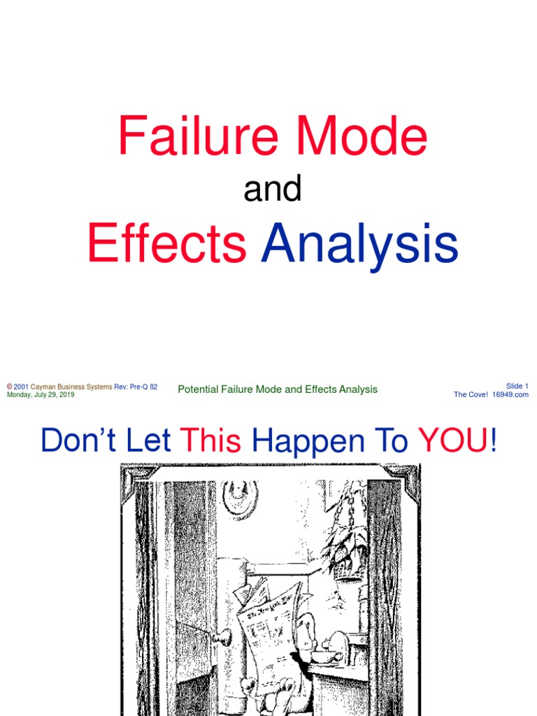 Failure Mode Effects: Analysis | PDF | Reliability Engineering | System