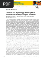 Deleuze and Psychology Philosophical