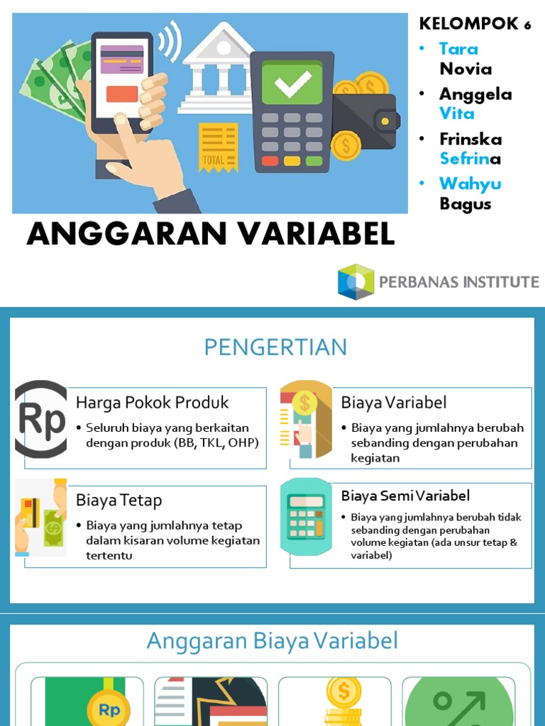 Anggaran Biaya Variabel | PDF | Metode & Bahan Ajar