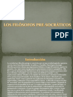 Análisis de Filósofos Presocraticos