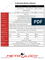 Coordinate Measuring Machine 2 - Manual